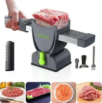 Мясорубка ручная для мяса – слайсер для нарезки AND LY-824 Коломыя