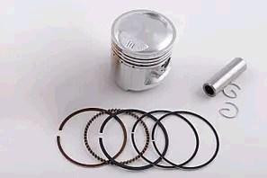 Поршень мотоцикл 4T CB/CG Ø57,5 см, p-15 (125/140cc 1,00) Мукачево - фото 1