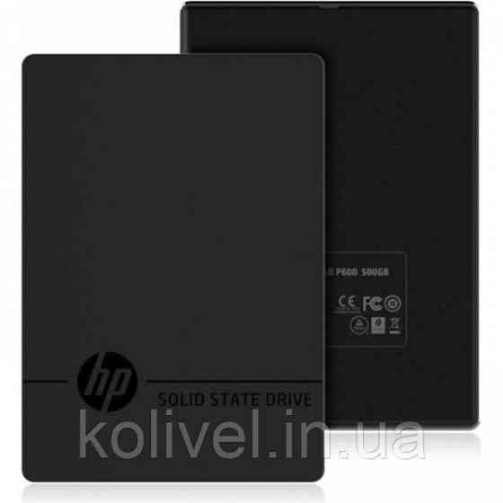 SSD external, USB 3.1 Gen2 Type-C 500Gb, HP P600, TLC, Retail (3XJ07AA) Киев