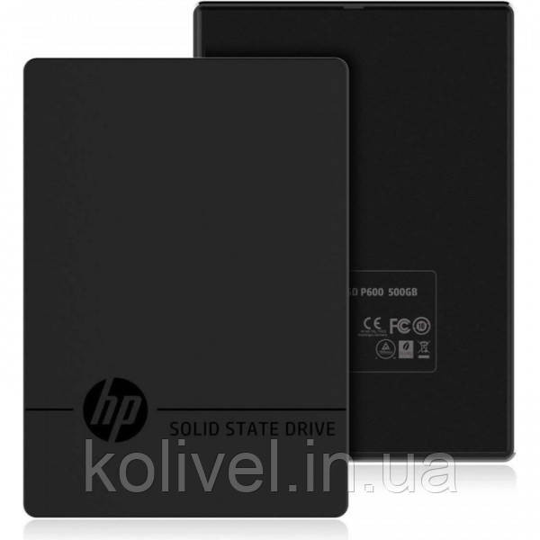 SSD external, USB 3.1 Gen2 Type-C 500Gb, HP P600, TLC, Retail (3XJ07AA) Киев - изображение 4