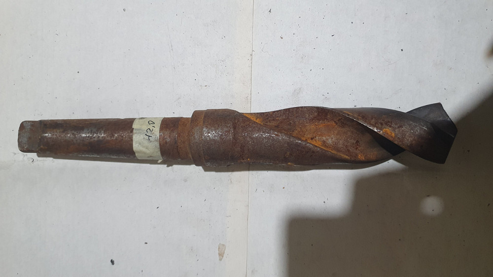 Свердло з конічним хвостовиком 42.0 мм. Р6М5. СРСР. Харків - фото 1
