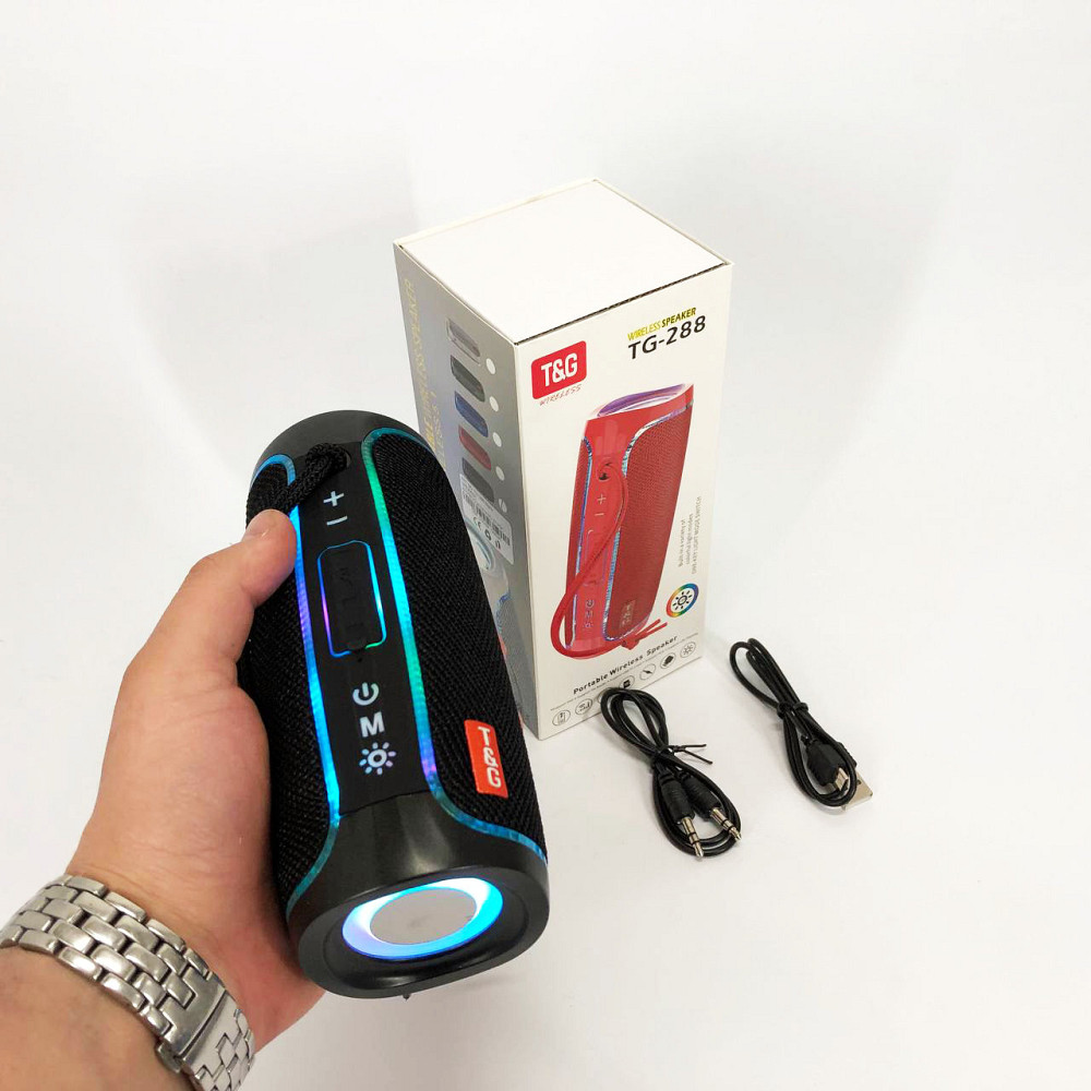 Колонка на акумуляторі маленька, Колонка музична акумулятор Якісна Bluetooth UF-68 Львів - фото 12