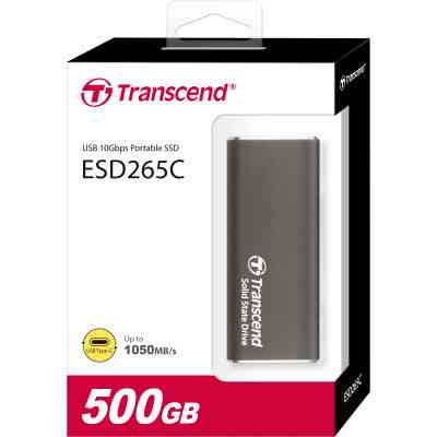 Накопичувач SSD USB-C 500GB Transcend (TS500GESD265C) Вінниця