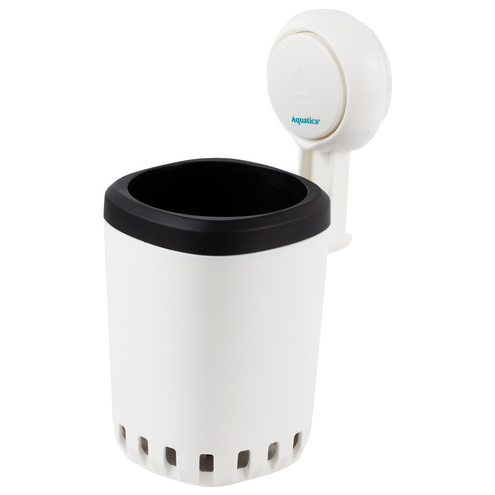 Щітка для унітаза на вакуумному присоску s42 92×179×410 мм AQUATICA (9784298) Київ - фото 3