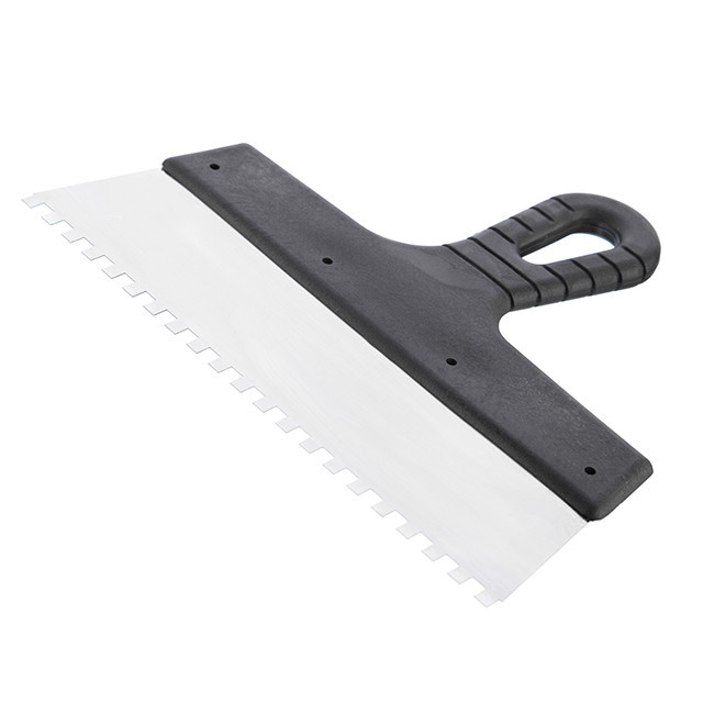 Шпатель із нержавіючої сталі, 250 мм, зуб: 6×6 мм INTERTOOL KT-2256 Киев - изображение 5