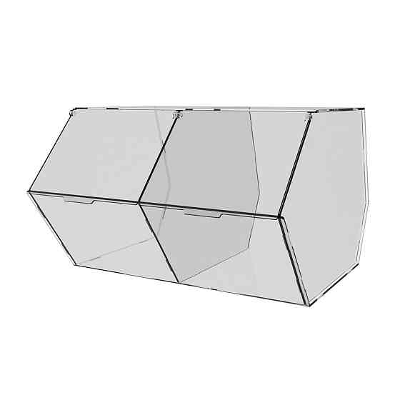 Диспенсер EKOSTAR для мармеладів, снеків, горіхів 2 комірки Київ