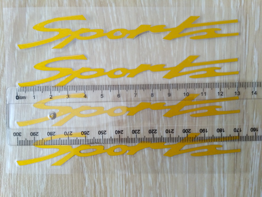 Наклейка на ручки, диски , дворники авто 13.4 см С Киев - изображение 3