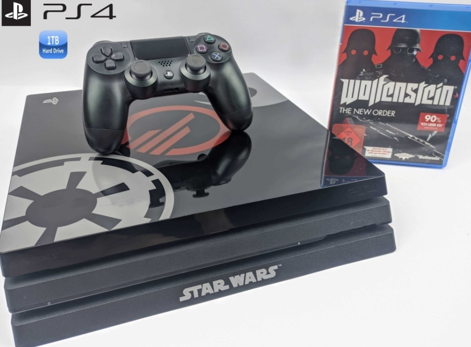 Приставка: SONY PlayStation 4 Pro (Star Wars Edition)1TB / PS4 /ПО 11.0 Харків - фото 1