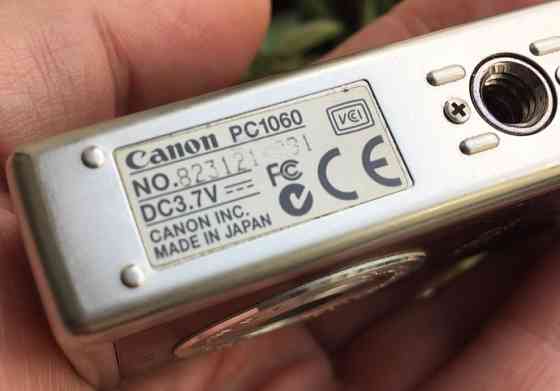 Фотоапарат Цифровий Canon Digital IXUSi PC1060 Київ