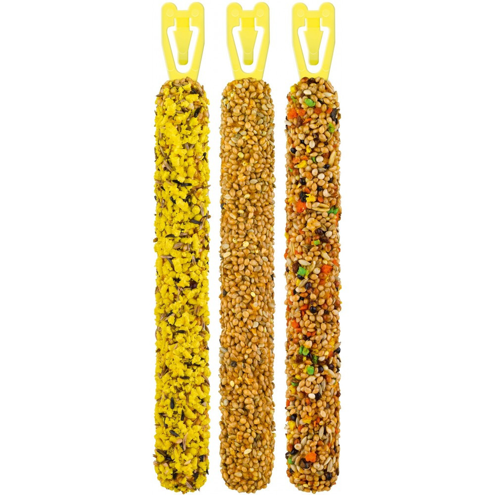 Лакомство Vitakraft Kracker Original Trio-Mix крекер для декоративных попугаев с медом и фруктами и яйцом 3 шт/уп Киев - изображение 6