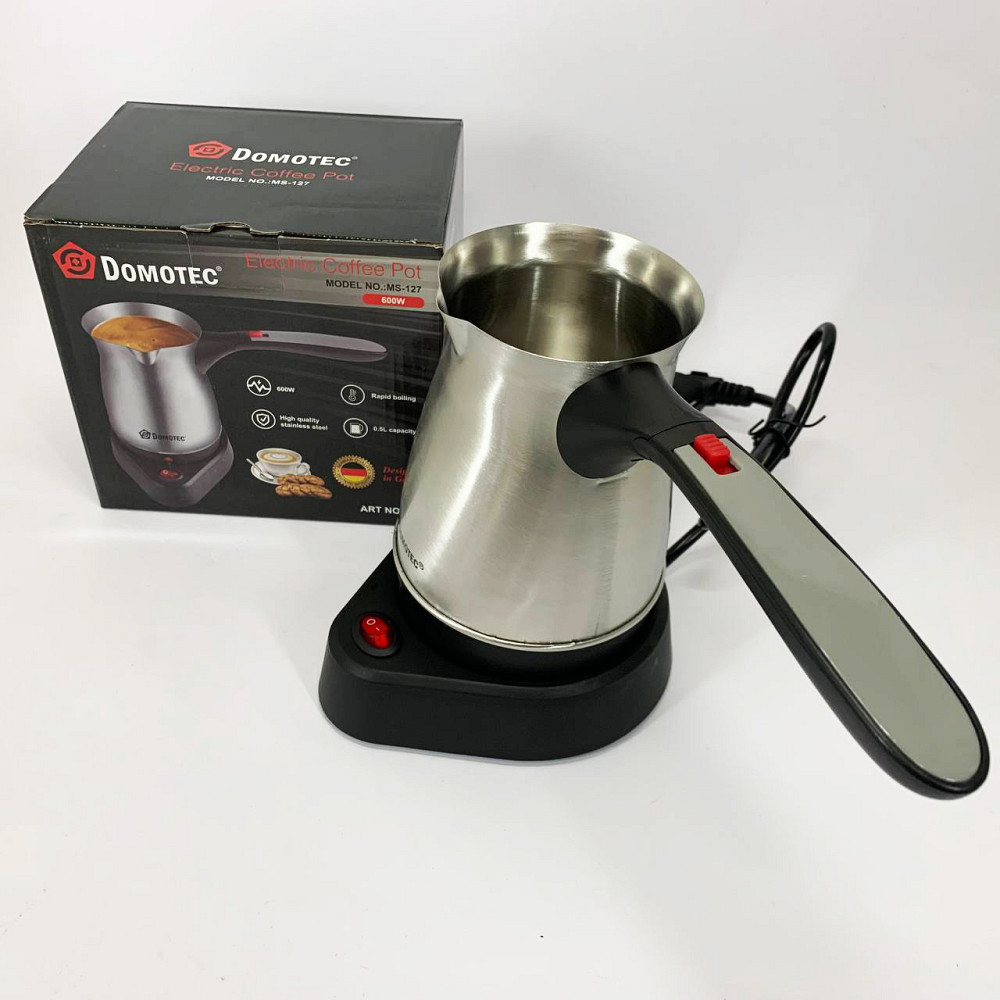 Турка для приготування кави Domotec, Електрична турка з автовідключенням при закипанні NX-76 Івано-Франківськ - фото 7