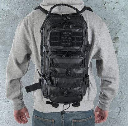 Тактичний Рюкзак 20 літрів Mil-Tec "US ASSAULT SM Tactical" Black (14002088) Нововолинськ - фото 5