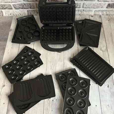 Контактний гриль для стейків і овочів, Електрогриль для приготування стейків, Домашня бутербродниця QO-53 Івано-Франківськ