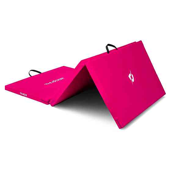 Мат гимнастический THUNDER MG-03, 197 х 100 х 5 см, розовый Киев