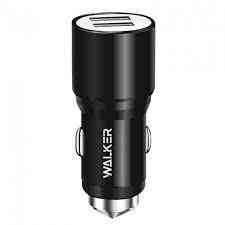 Автомобільний зарядний пристрій WALKER WCR-21 2USB 1,0А+2,1A чорний Житомир