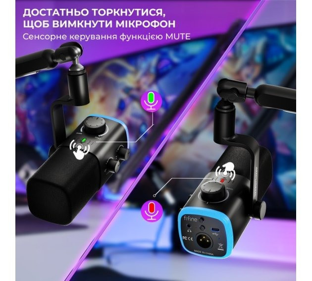 Мікрофон Fifine AM9 Black ( 14225 ) Харків - фото 6