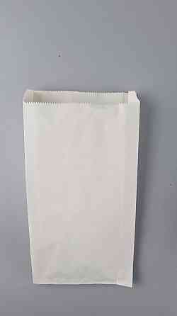 Бумажные пакеты саше крафт белый, 160х40х300, 70г/м2 (100 шт) Харьков