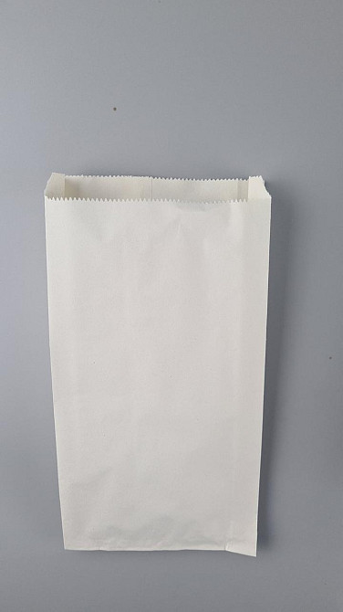 Бумажные пакеты саше крафт белый, 160х40х300, 70г/м2 (100 шт) Харьков - изображение 2