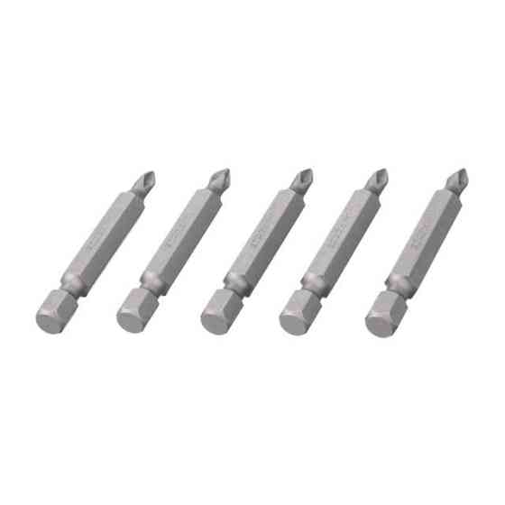 Комплект викруткових насадок, PH1, 1/4"×50 мм, ACR, S2, 5 од., STORM INTERTOOL VT-0201 Київ