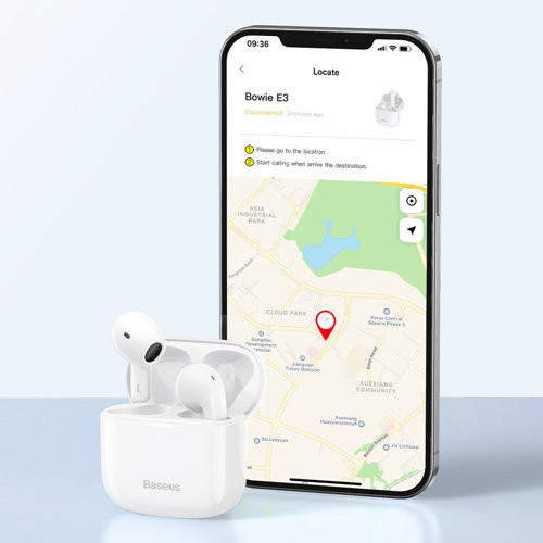 Бездротові Bluetooth навушники Baseus Bowie E3 TWS з вбудованим мікрофоном NGTW080001 (Чорні) Николаев - изображение 7