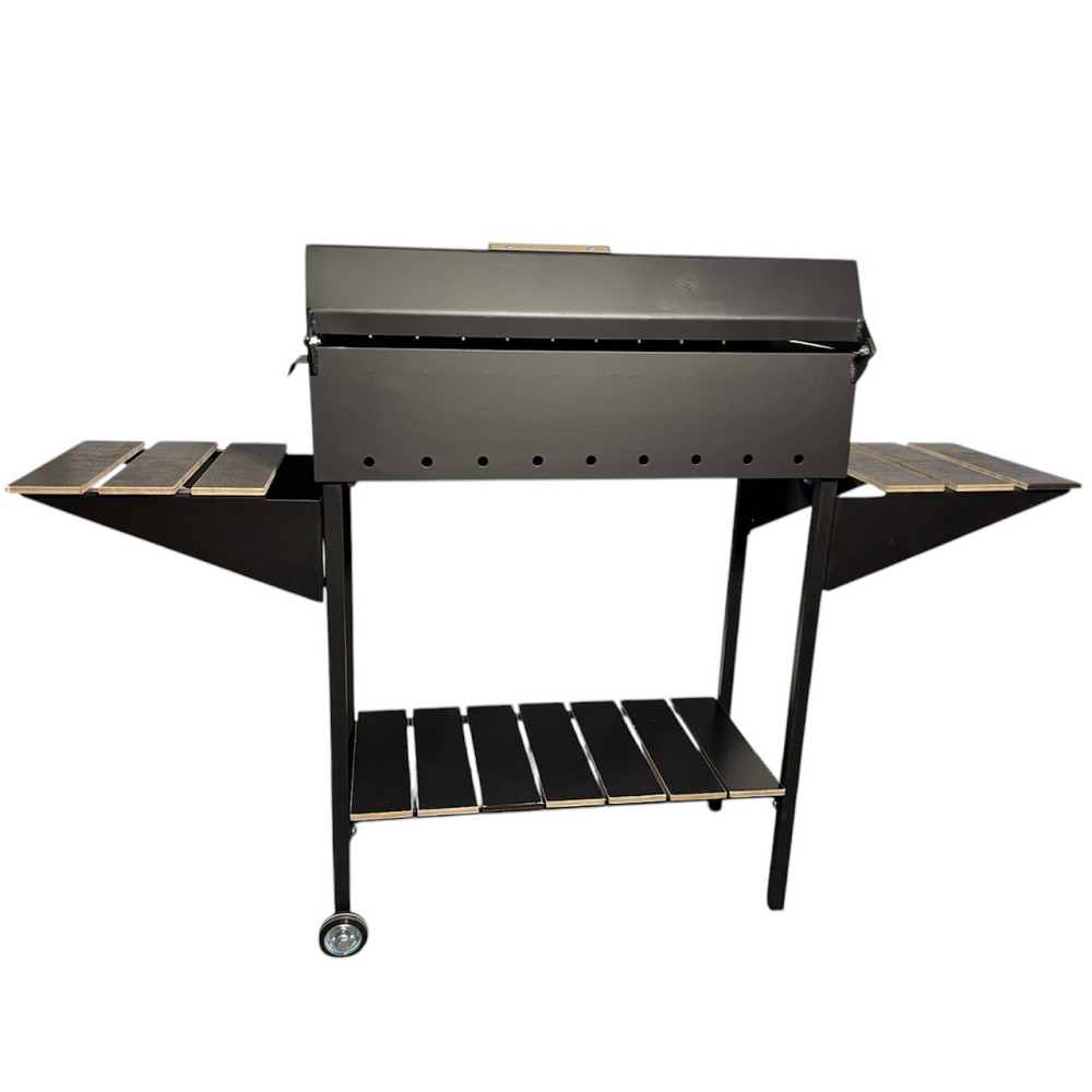 Мангал - барбекю з поличками , кришкою ,та показник температури Київ - фото 4