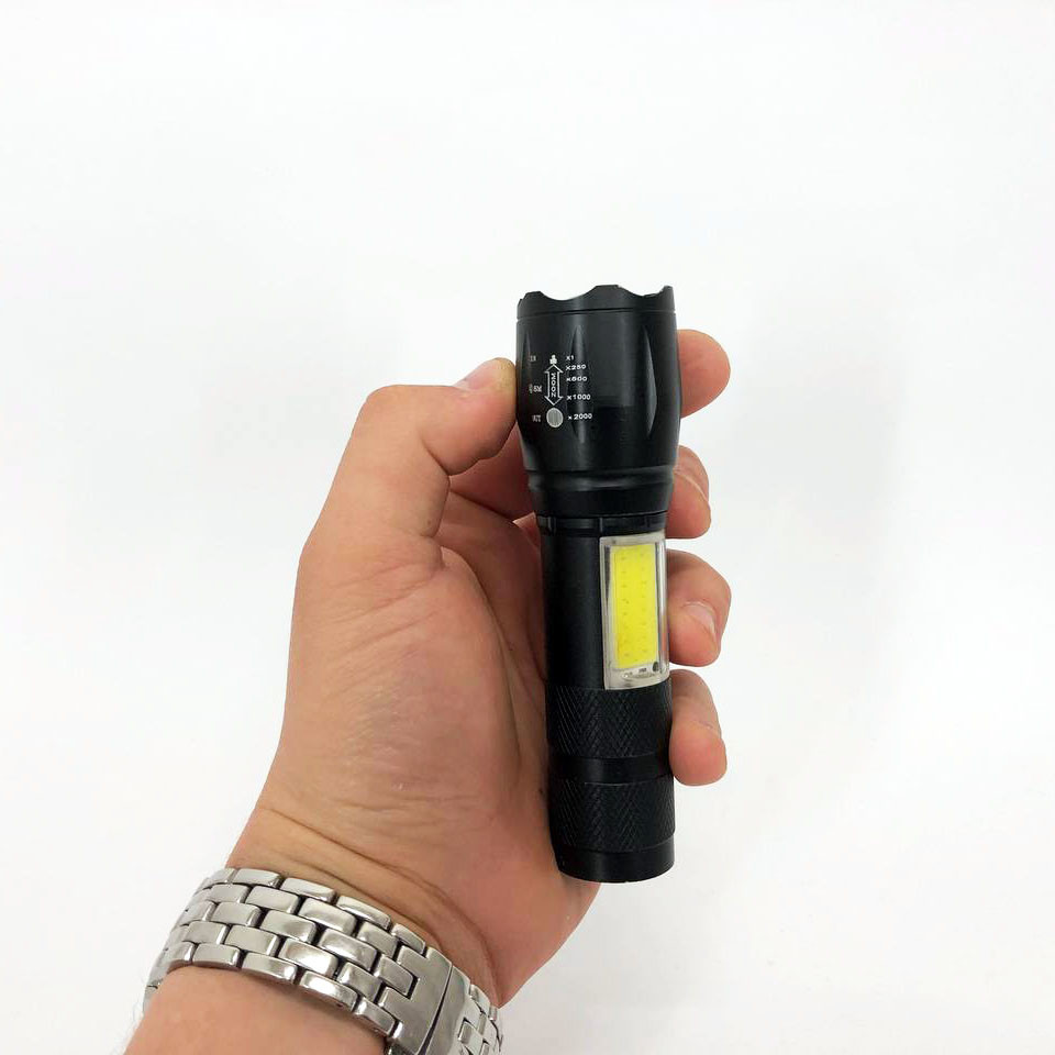 Небольшой ручной фонарь Bailong BL-29, Профессиональный тактический фонарик, Военный тактический фонарь AB-39 Львов - изображение 13