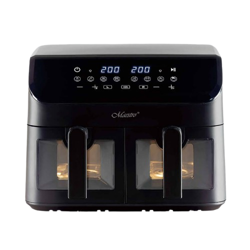 Аерофрітюрниця з двома чашами 4,5л + 4,5л 2000W MR-758 Maestro Житомир - фото 3