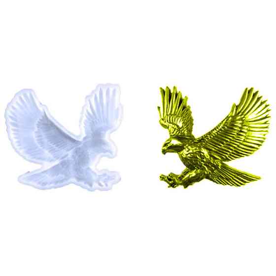 Молд силіконовий Орел 112 на 121 см білий Київ