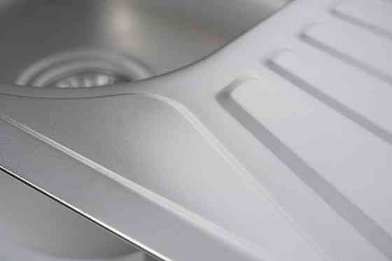 PLATINUM Кухонна мийка з нержавіючої сталі прямокутна Platinum САТИН 7848 (0,8/180 мм) Коломия