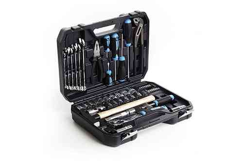 Набір інструментів та насадок CrV ½ (90Т) 56 шт APRO Харків