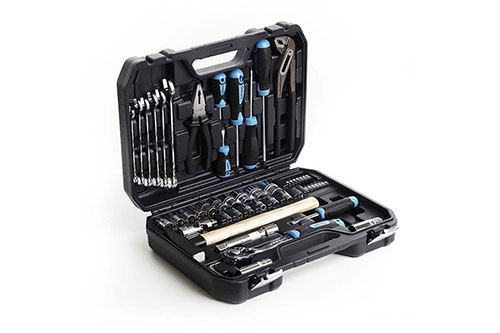 Набір інструментів та насадок CrV ½ (90Т) 56 шт APRO Харків - фото 1