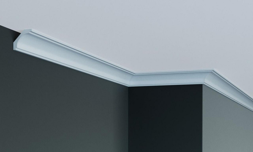 Карниз гладкий полиуретановый Harmony K 240 Flexi Днепр - изображение 1