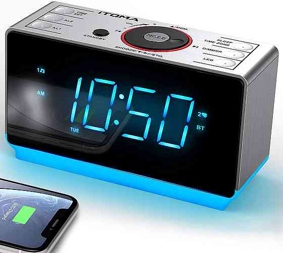 Годинник iTOMA CKS708 з FM та Bluetooth Луцк