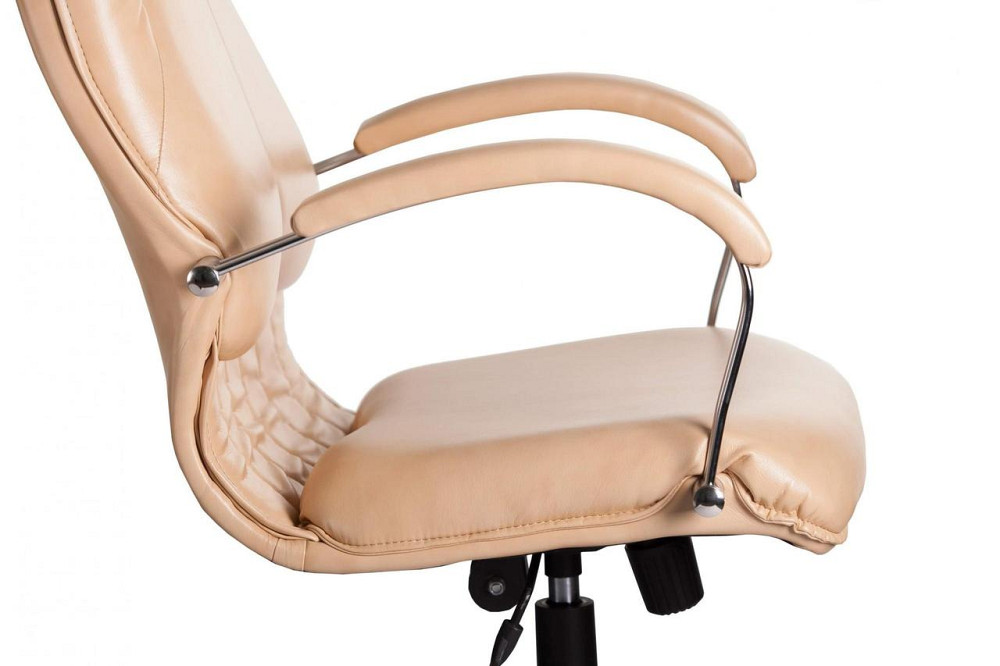 Офісне Крісло Керівника Richman Nicosia Titan Vanilla Хром М2 AnyFix Бежевий Київ - фото 4