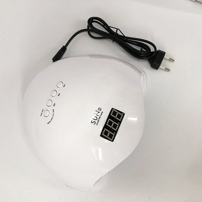 Led лампа для сушіння гель-лаків Sun 5 nail lamp FD93-1, Лампа для манікюру сенсорна EF-84 Одеса - фото 5