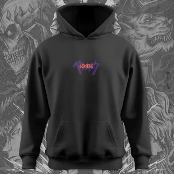 Худі для підлітка хлопчика з принтом Ber140erk Гатс і Гріффін Розмір 160 Anime11095 Дніпро