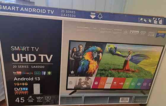 Потужний Телевізор: Samsung 4K Smart TV 45" IPS, T2, Wi-Fi Корея. Харків