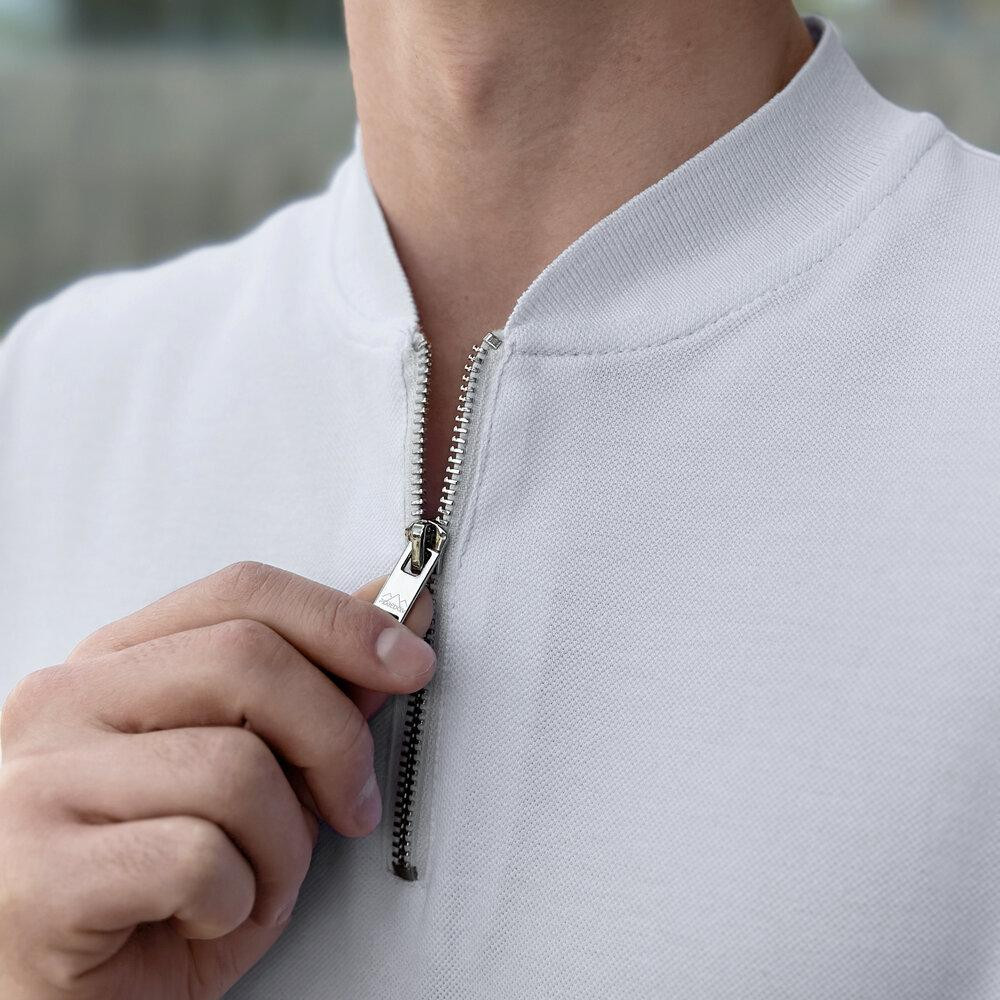 Чоловіче біле поло Pobedov Nexus Київ - фото 6