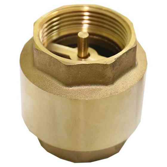 Зворотний клапан 3/4'' латунний шток Santan Харків