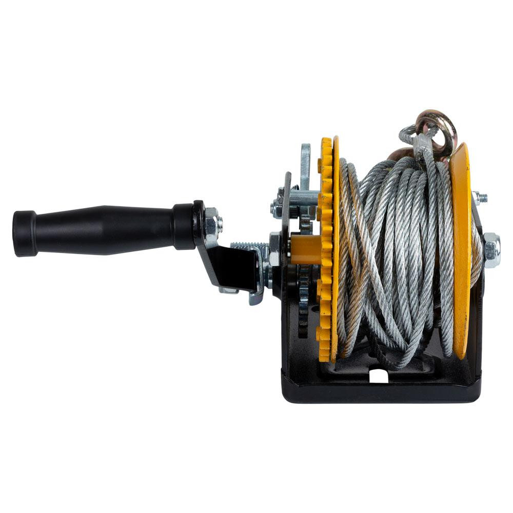 Лебідка ручна барабанна сталева трос 10 м × 5 мм, 900 кг SIGMA (6134021) Київ - фото 6