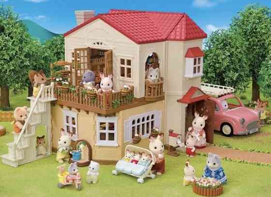 Будинок red roof  світло сільвашки sylvanian families calico critters. Харків