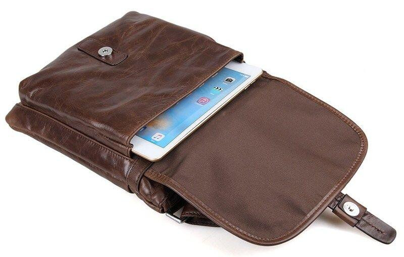 Сумка чоловіча Коричнева (Vintage) Київ - фото 1