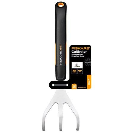 Садовий Культиватор ручний 3 зуби Fiskars "Xact" (1027047) Нержавіюча сталь Нововолинськ - фото 2