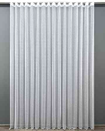 Тюль VR-Textil 2002т Жаккард Белый 400х270 см (42-1048) Киев