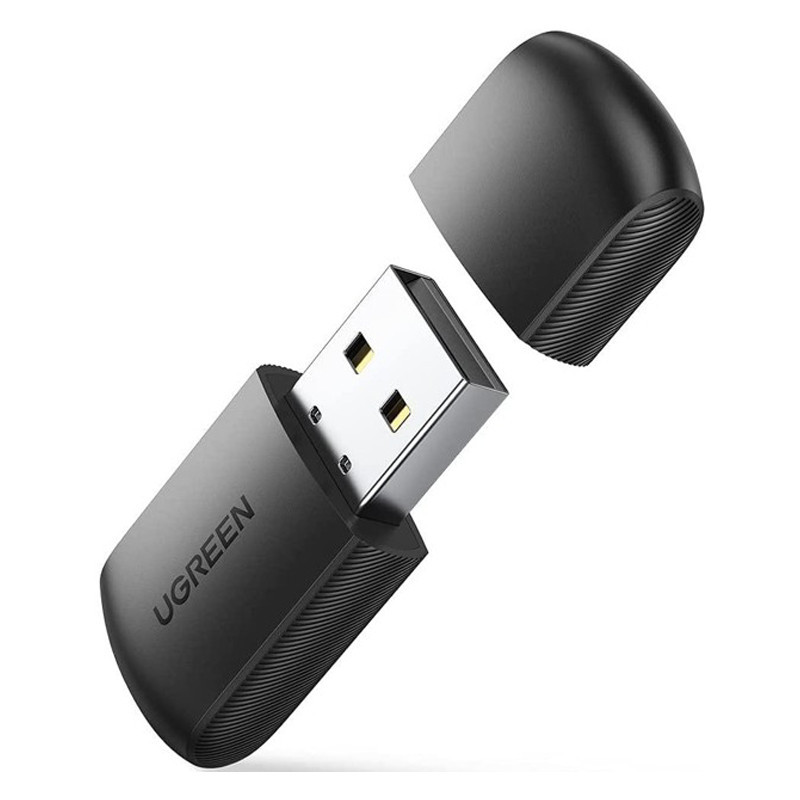 Двухдиапазонный беспроводной Wi-Fi USB адаптер Ugreen AC650 2,4 ГГц/5 ГГц CM448 20204 (Черный) Николаев - изображение 1