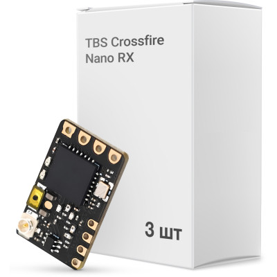 Приемник (RX) TBS Crossfire Nano RX без антени, упаковка 3шт. (CRSF-NANO-3QTY) Винница - изображение 1