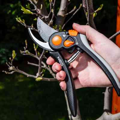 Секатор Neo Tools площинний, d різу 18мм, 200мм, 248г (15-202) Вінниця