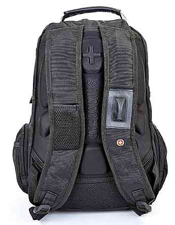Рюкзак спортивный SWR 7620-1 30л 44x32x13 черно-серый Киев