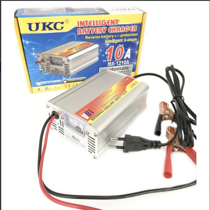 Зарядное устройство UKC Battery Charger MA-1210A 10A автоматическое для 12V аккумуляторов свинцовых и гелевых Одесса - изображение 1