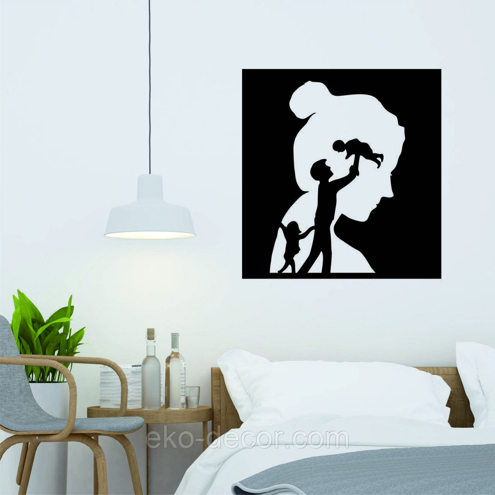Декоративне настінне Панно «Родина», Декор на стіну Київ - фото 5